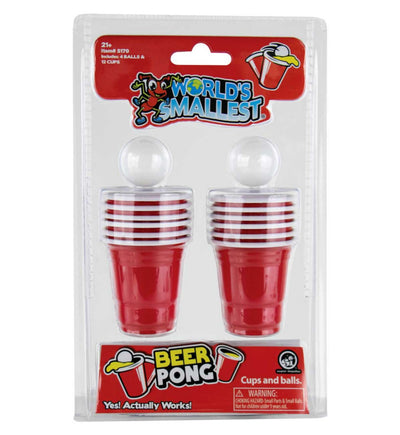 Worlds Smallest Toys Operation und Beer Pong Doppelpack Miniaturspiele