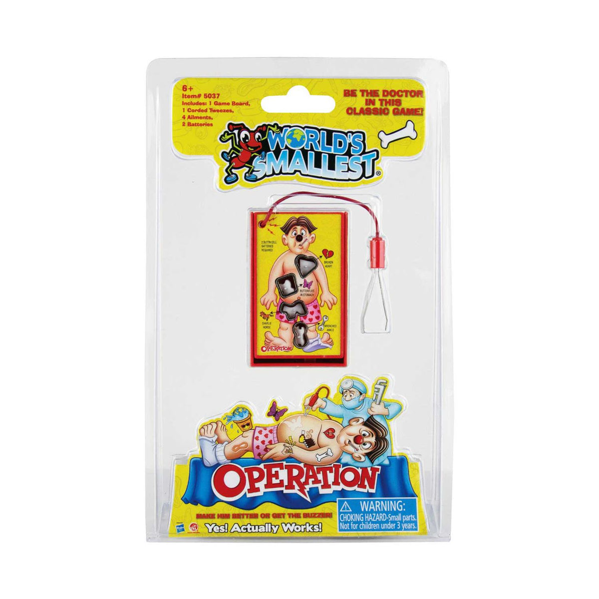 Worlds Smallest Toys miniature board games Operation Beer Pong (British brand)
