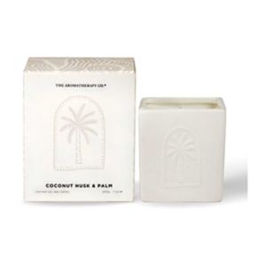 The Aromatherapy Co. Sunset Candle Coconut Husk Palm Scented Candle 200g