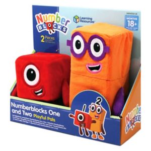 Learning Resources Numberblocks One And Two Playful Pals Plysjsett