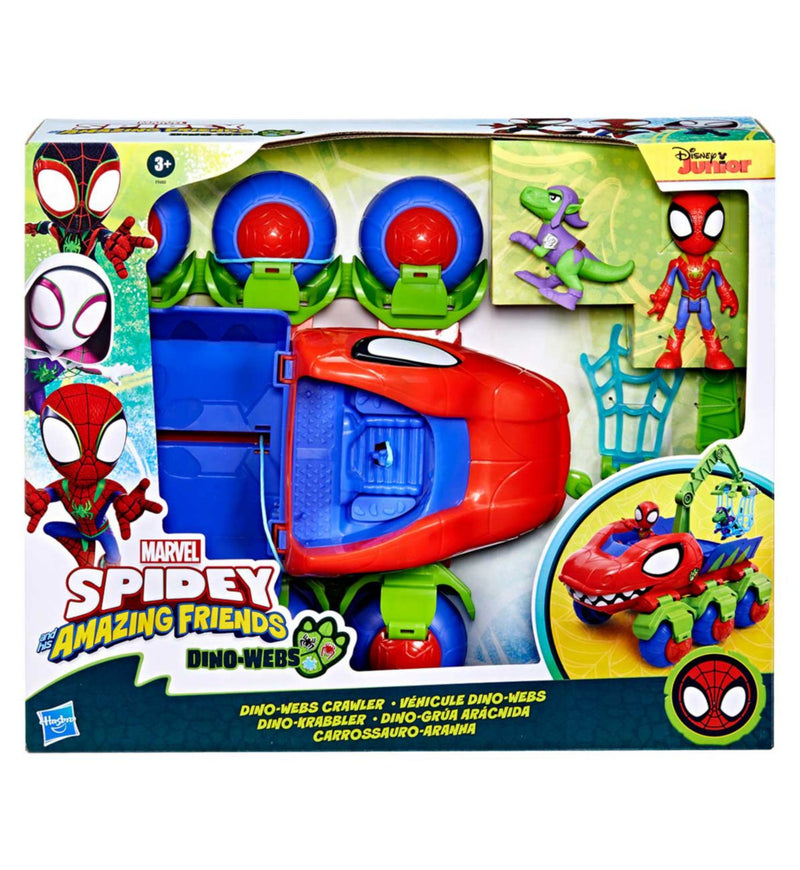 Marvel Spidey Dino Webs Crawler Vehicle 4 inch figure (British brand)