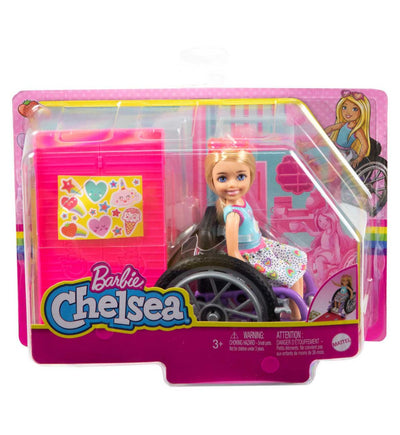 Boots Barbie Chelsea Rullestol-dukke Blond- Kjøp online hos McGrocer