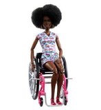 Barbie Wheelchair Doll Black Hair