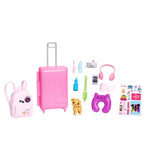 Barbie Travel Doll with Puppy Set - British product