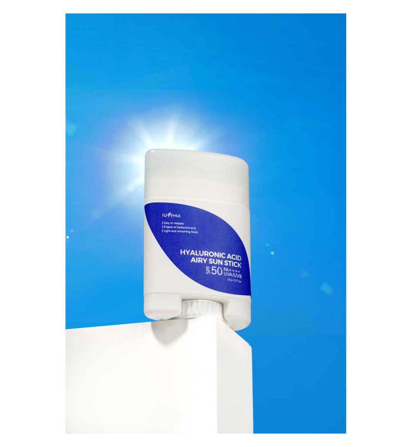 Isntree Hyaluronic Acid Airy Sun Stick 22g, UK version