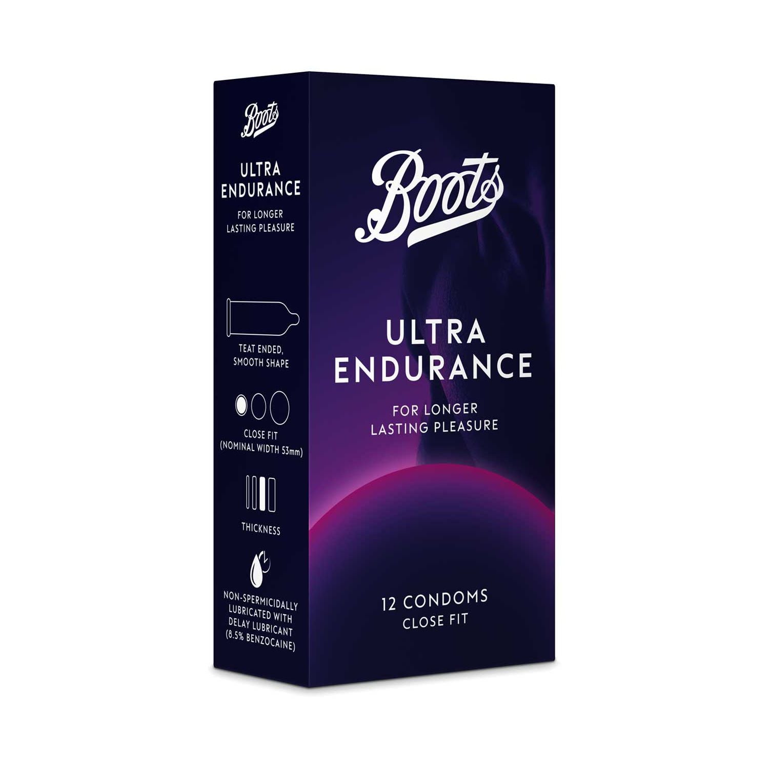Boots Ultra Endurance Condoms 12 pack - British product