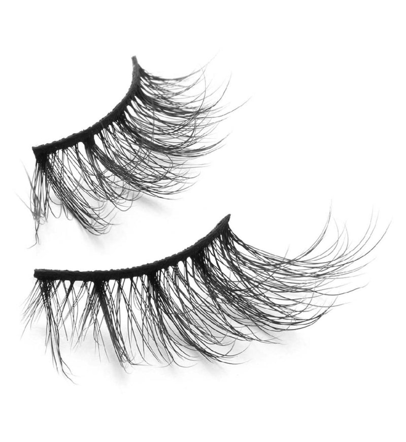 Eylure No.7 half false lashes pair with adhesive - British product