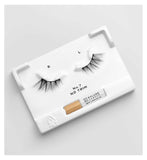 Eylure No.7 half false lashes pair with adhesive - British product