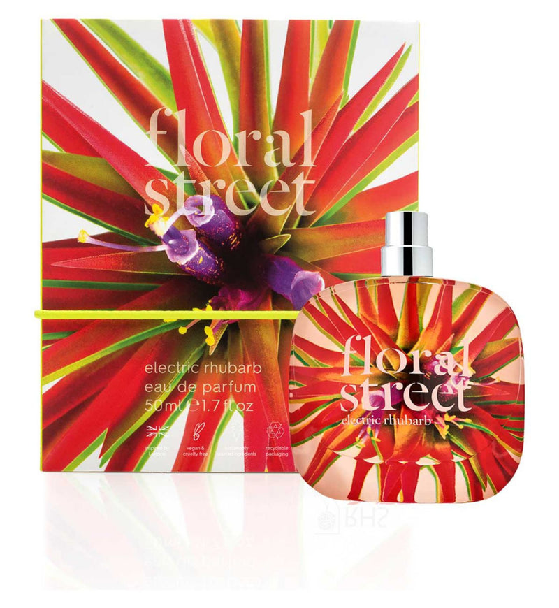 Floral Street Electric Rhubarb Eau de Parfum 50ml, imported from the UK