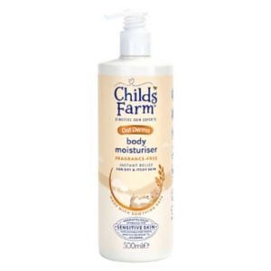 Childs Farm OatDerma Body Moisturiser Fragrance Free 500ml - British product