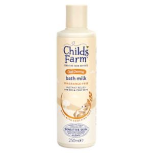 Childs Farm OatDerma Bath Milk Fragrance Free 250ml - British product