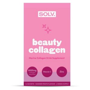 SOLV Summer Fruit Liquid Collagen Sachet 14 Pack (British brand)