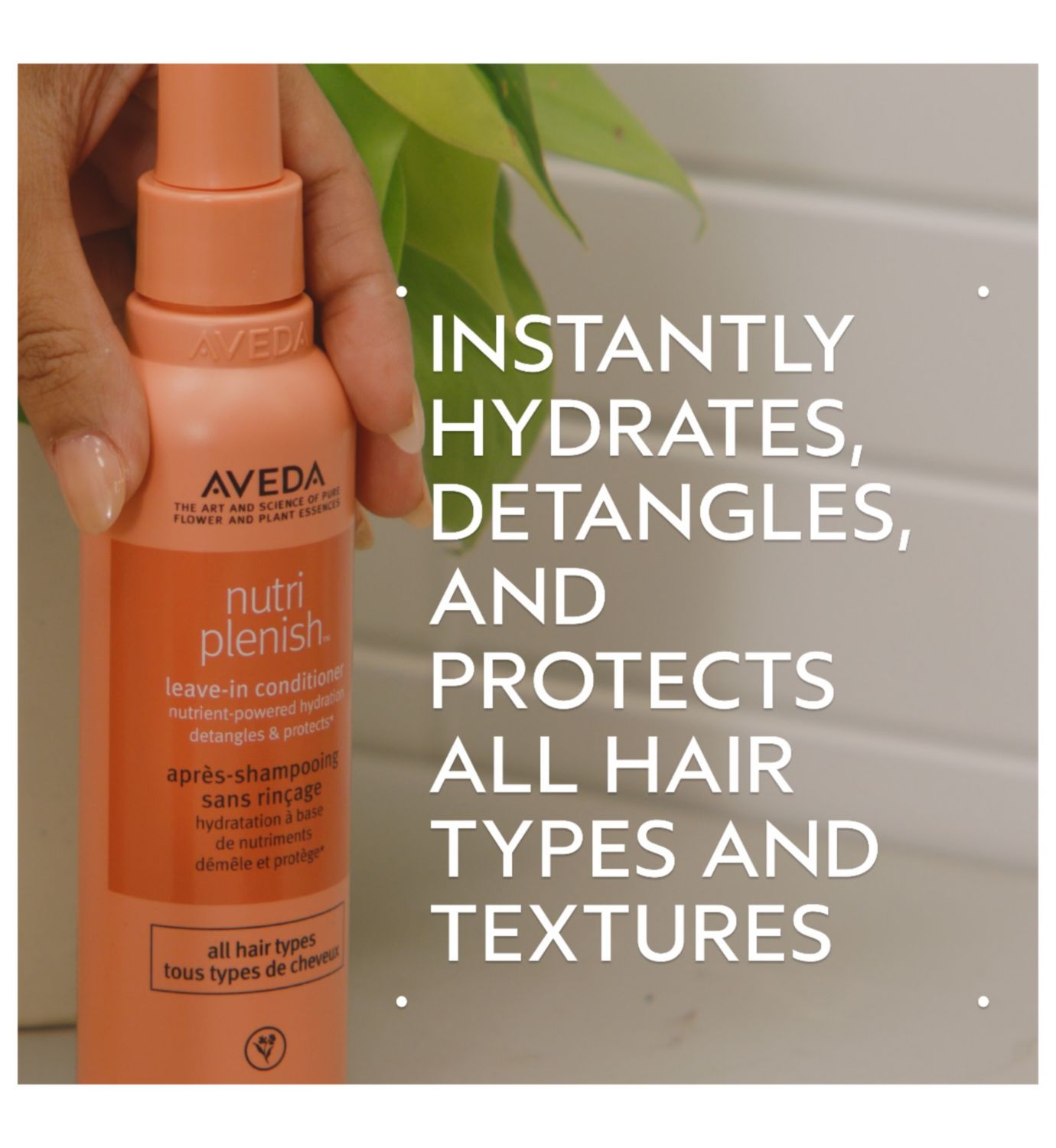 AVEDA Nutriplenish hydrating leave-in conditioner 200ml - British product
