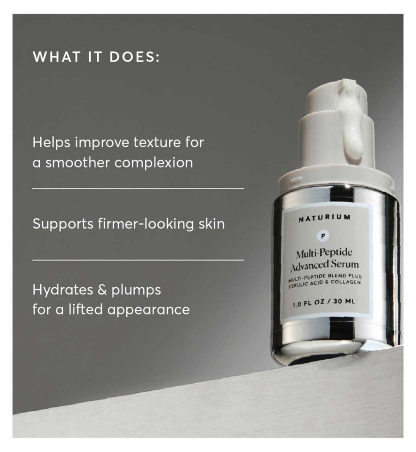 Naturium Multi Peptide Advanced Serum 30ml, imported from the UK