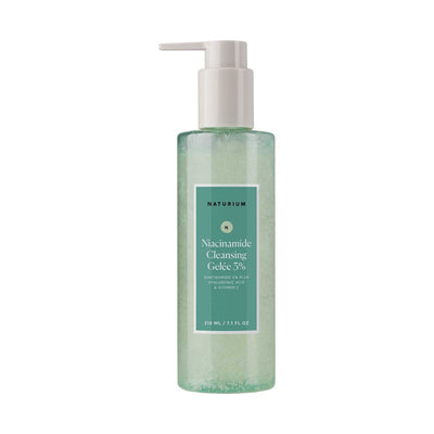 Boots NATURIUM Niacinamide Cleansing Gelee 3% Facial Cleanser 210ml- Buy online at McGrocer