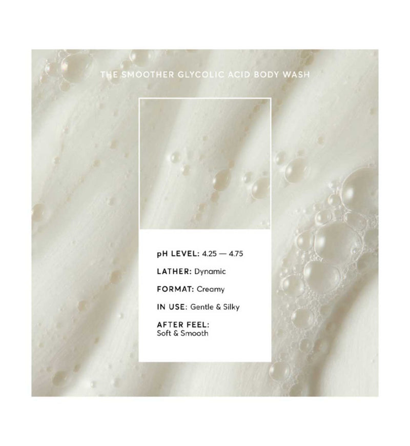 NATURIUM The Smoother Glycolic Acid Exfoliating Body Wash 500ml