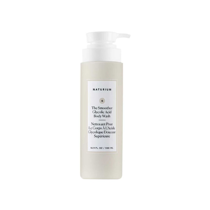 NATURIUM The Smoother Glycolic Acid Exfoliating Body Wash 500ml
