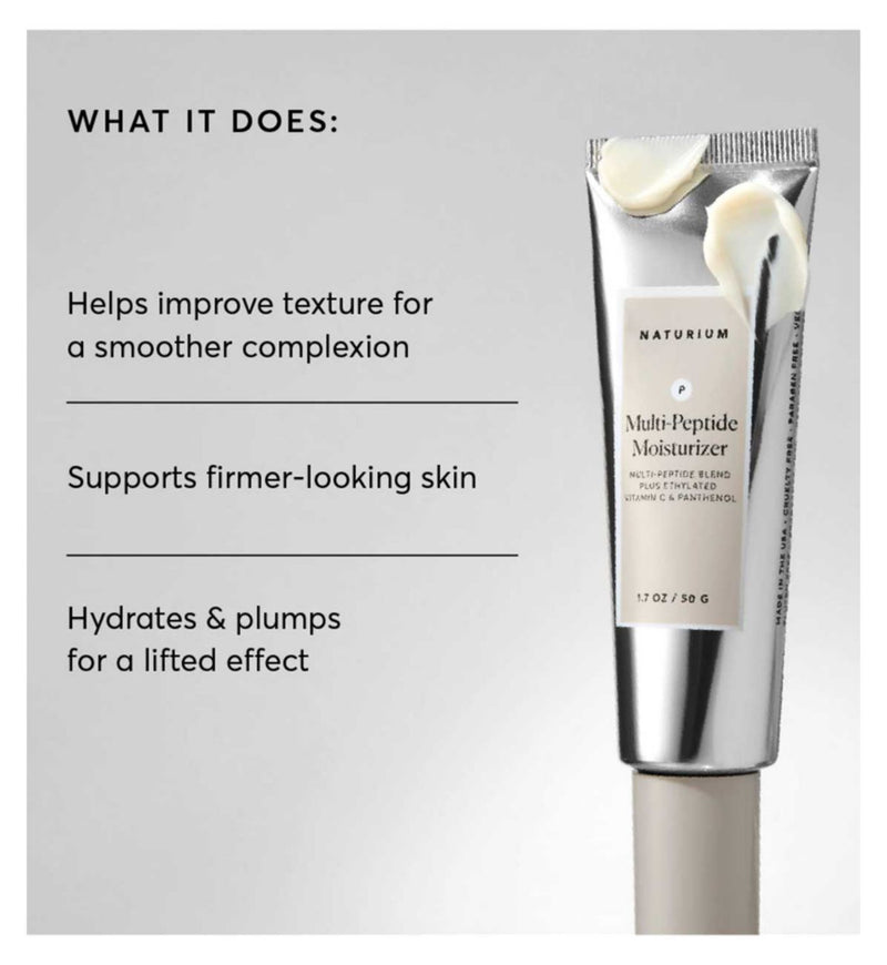 Naturium Multi Peptide Moisturiser 50g (British brand)