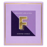 Landon Tyler Alphabet Candle F 140g, imported from the UK
