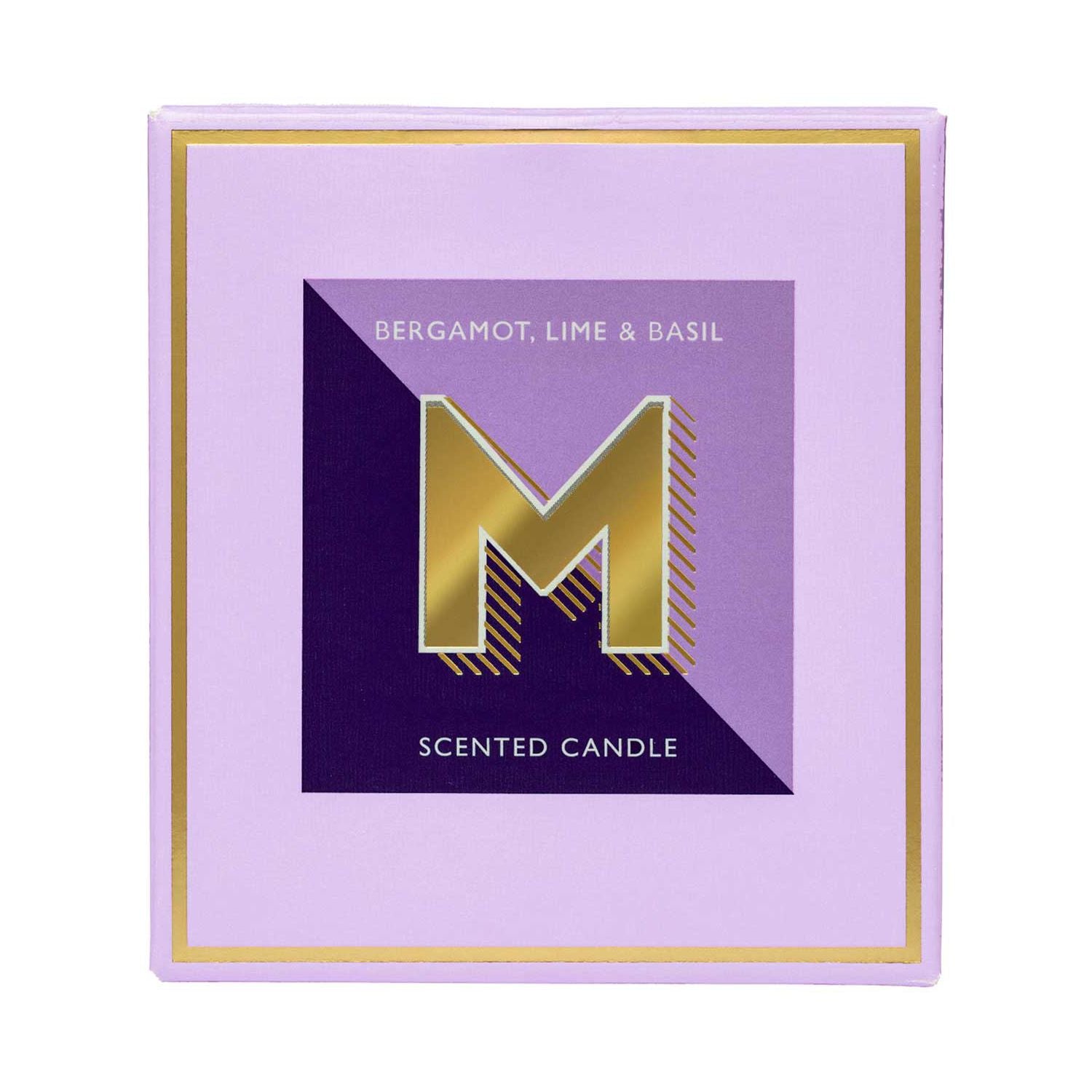 Landon Tyler Alphabet Candle Letter M 140g, UK version