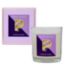 Landon Tyler Alphabet Kerze Buchstabe P Bergamotte Limette Basilikum Duftkerze 140g