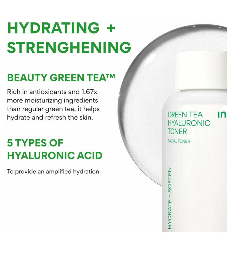 Innisfree Green Tea Hyaluronic toner 150ml, imported from the UK