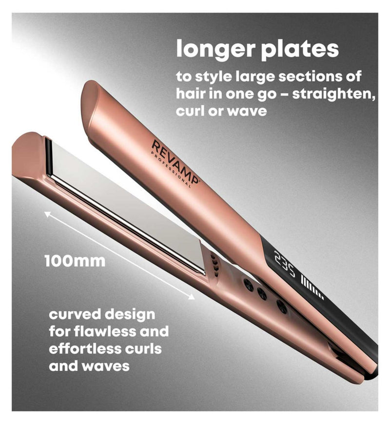 Revamp ceramic ionic hair straightener - British product
