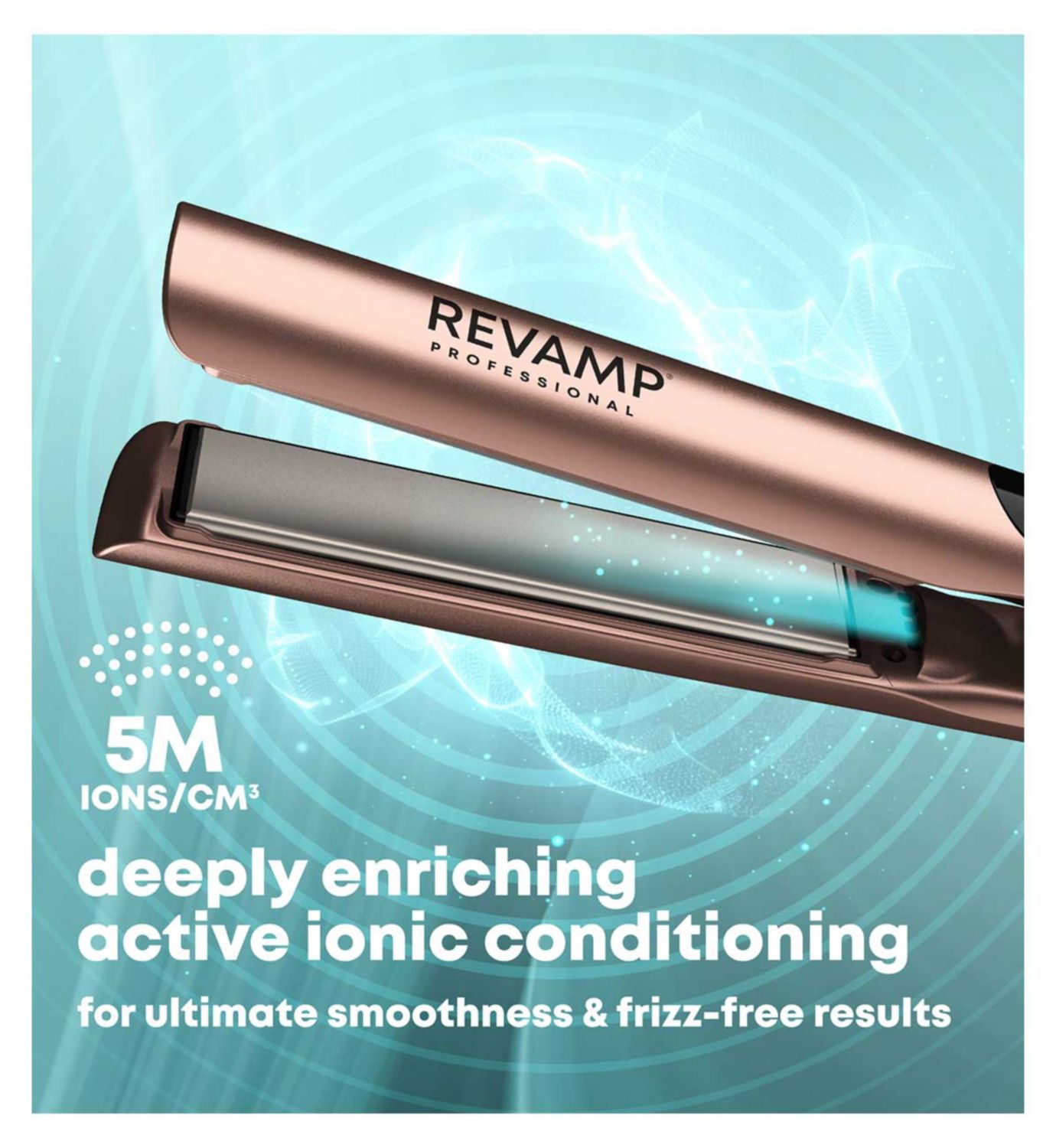 Revamp ceramic ionic hair straightener - British product