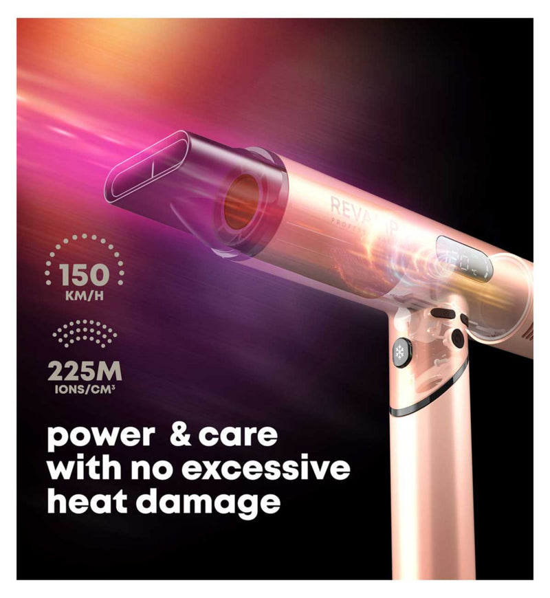 REVAMP Dynamic Radiance X Shine hair dryer - British product