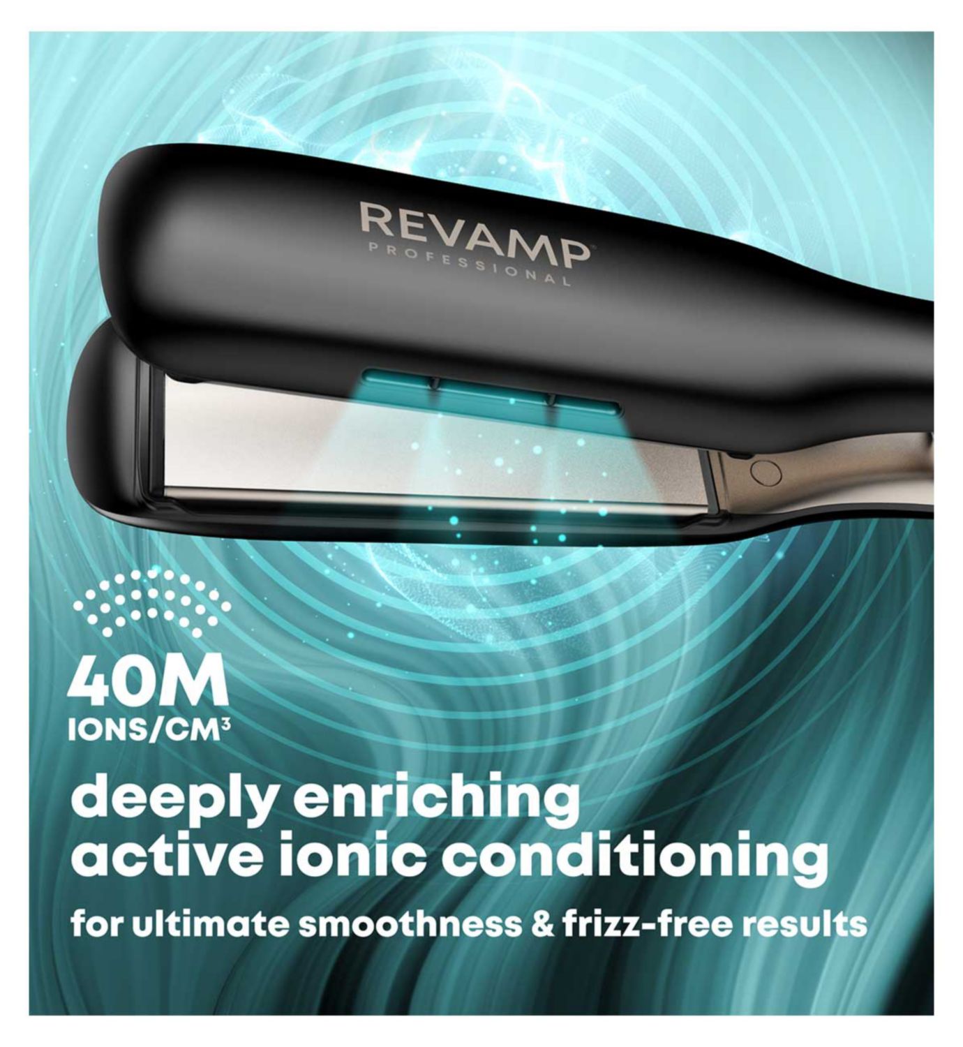 Revamp Enigma wide ceramic straightener, imported from the UK