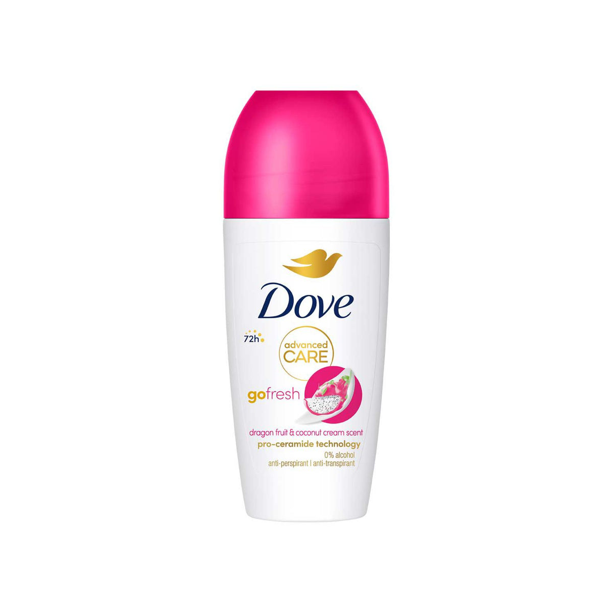 Dove Roll On antiperspirant dragon fruit coconut cream 50ml (British brand)