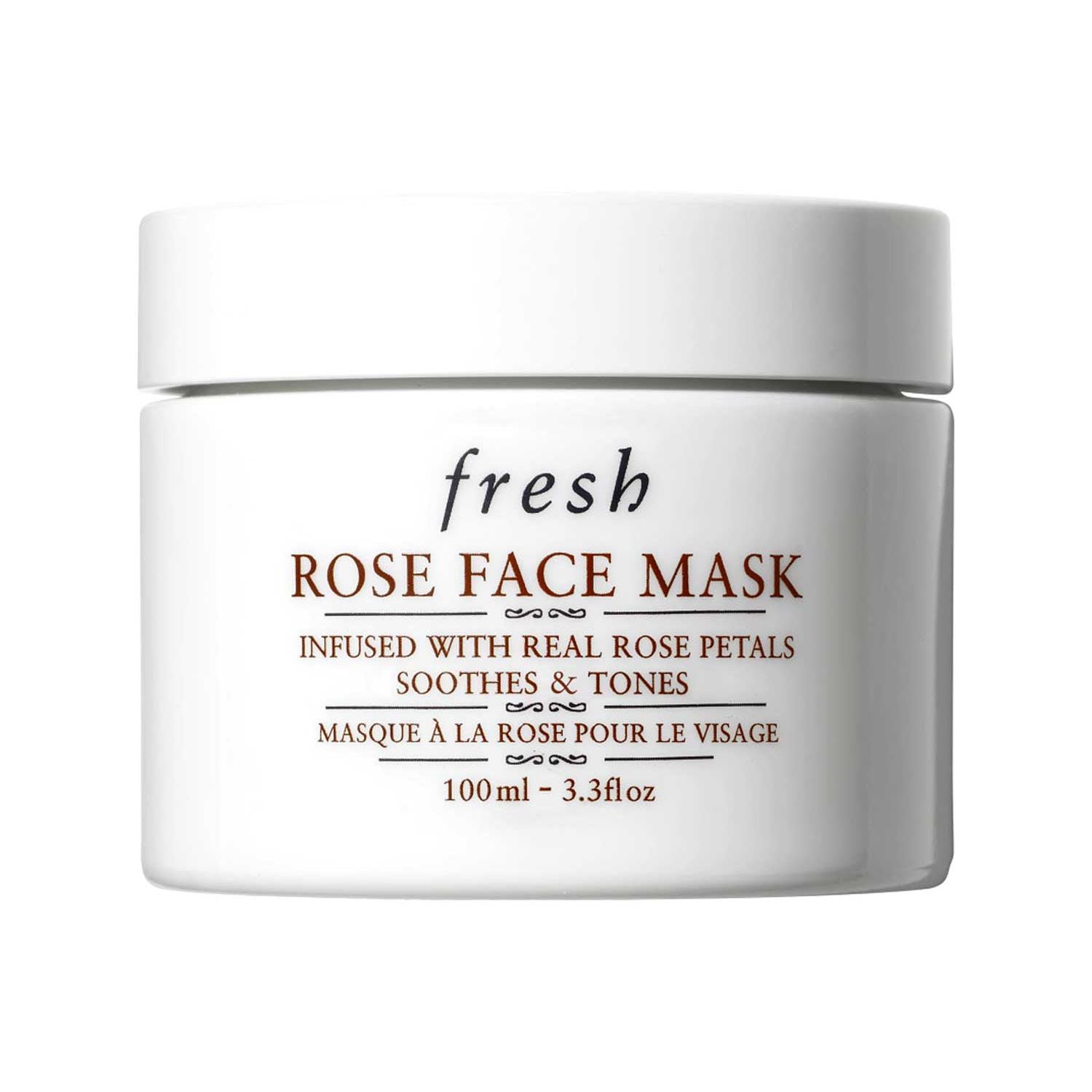 Fresh Rose Face Mask 100ml, imported from the UK