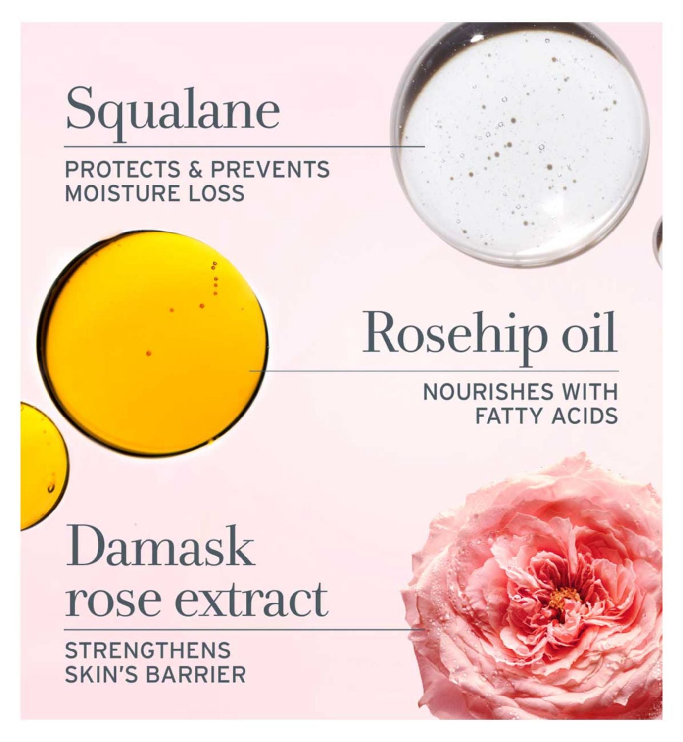 Fresh Rose Deep Hydration Serum 100ml - British product