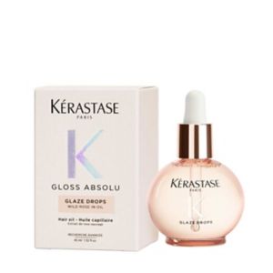 Boots Kérastase Gloss Absolu Glaze Drops Hair Oil Wild Rose 45ml- Buy online at McGrocer