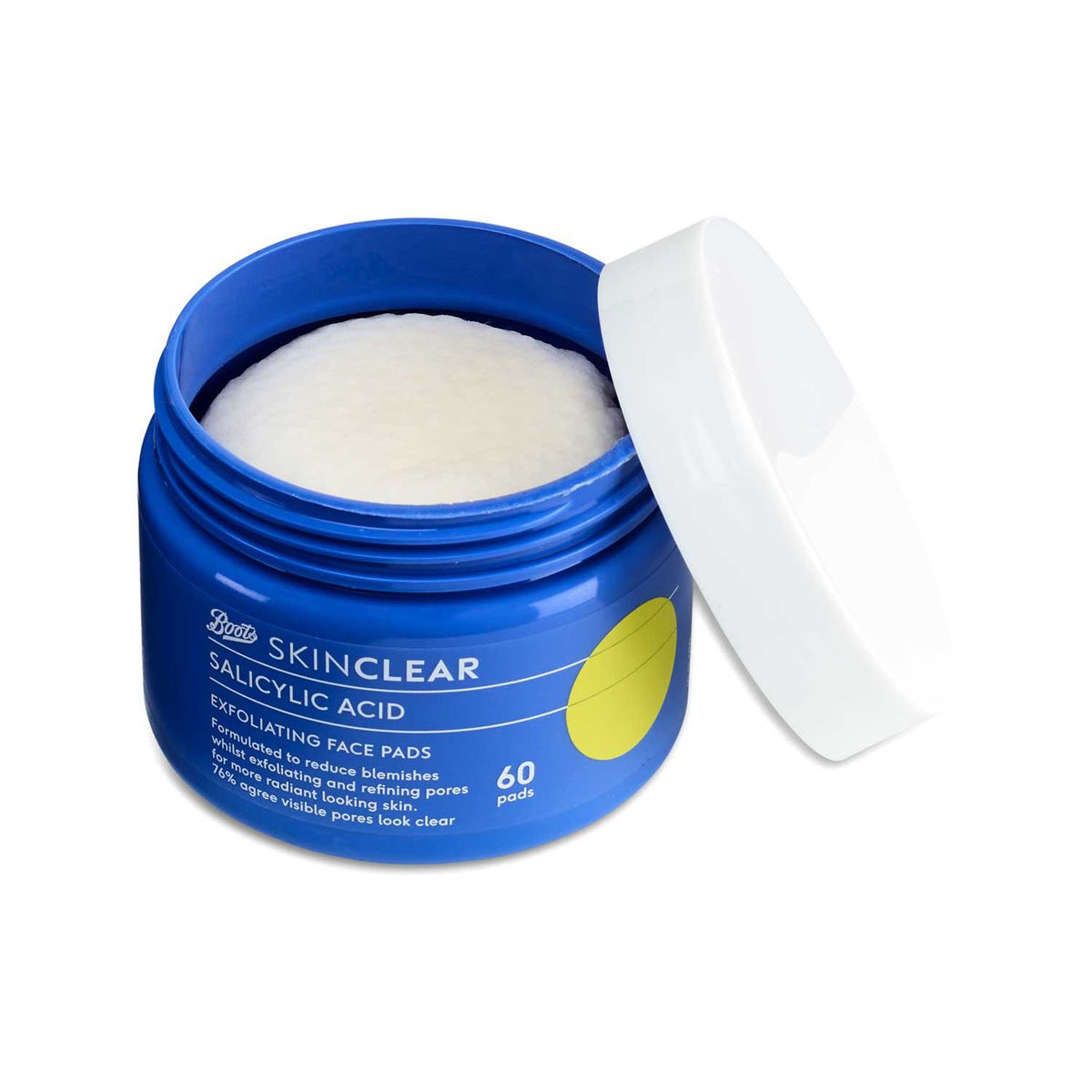 Boots Skin Clear exfoliating pads 60 ct - British product
