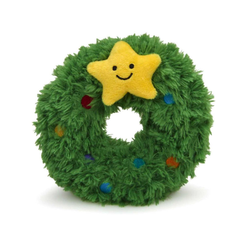 Petface dog toy Christmas Remy Wreath, imported from the UK
