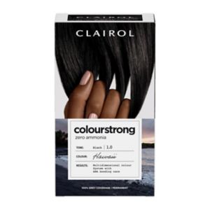 Clairol Colour Strong permanente Haarfarbe schwarz 199ml, importiert aus dem Vereinigten Königreich