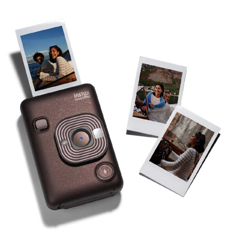 Instax Mini LiPlay instant camera Deep Bronze, UK version