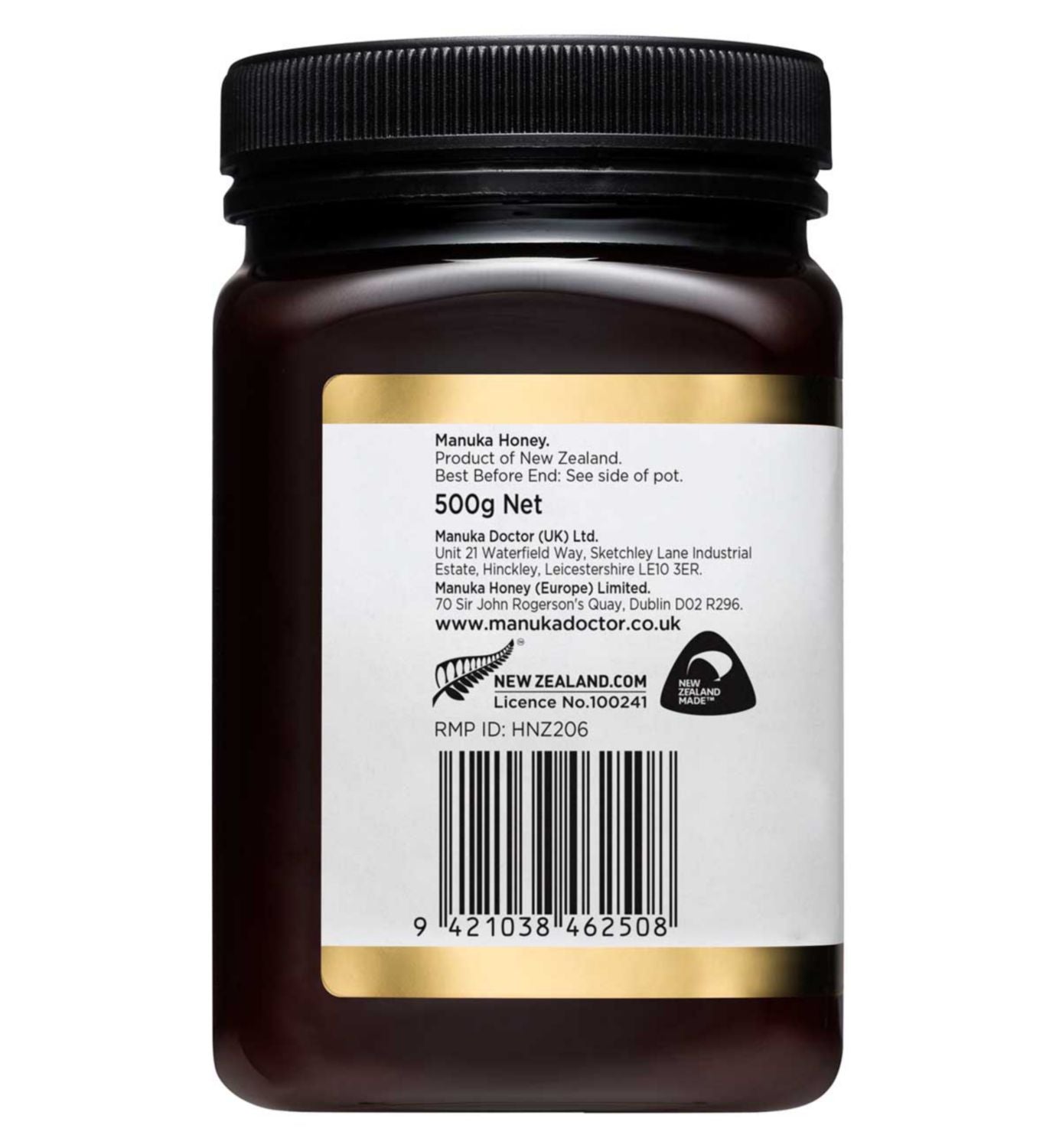 Manuka Doctor Manuka Honey 16+ 500g, imported from New Zealand