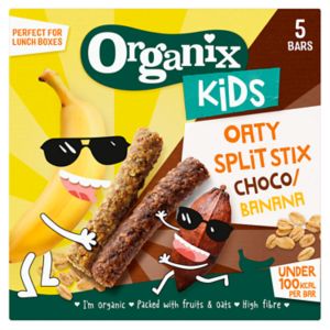 Goodies Choco Banana Sticks Oat Snack Multipack 5x23g, UK version