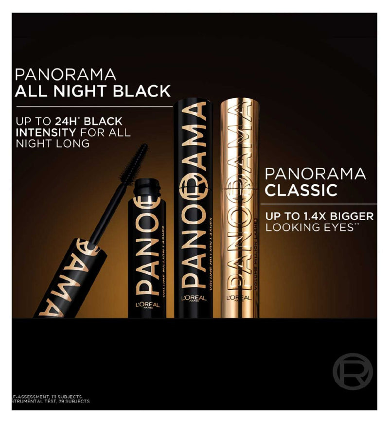 L'Oreal Paris Panorama mascara black 10ml, UK version
