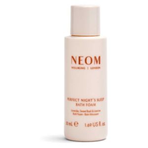 NEOM Perfect Night's Sleep bath foam 50ml, imported from the UK