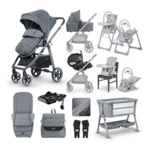 Boots Miniuno Ventoura Travel System Bundle Anthracite - Complete Baby Gear- Buy online at McGrocer