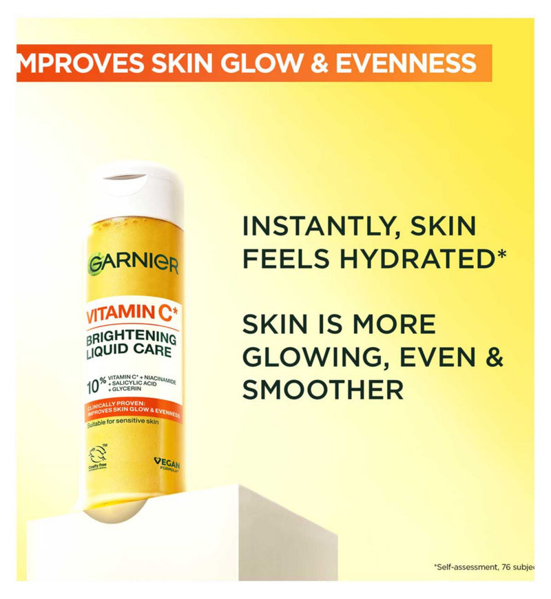 Garnier Vitamin C brightening liquid care 120ml, imported from the UK