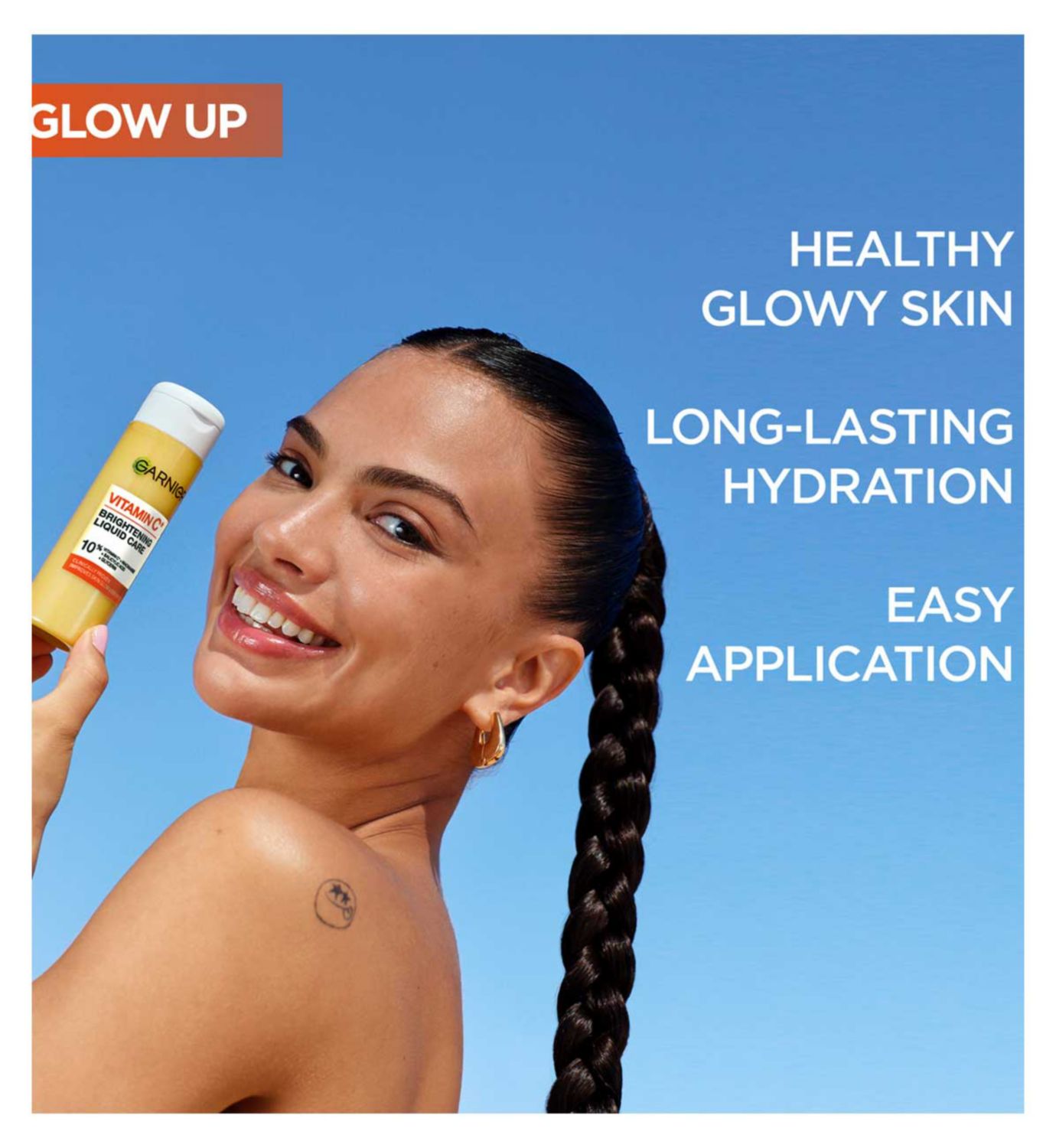 Garnier Vitamin C brightening liquid care 120ml, imported from the UK