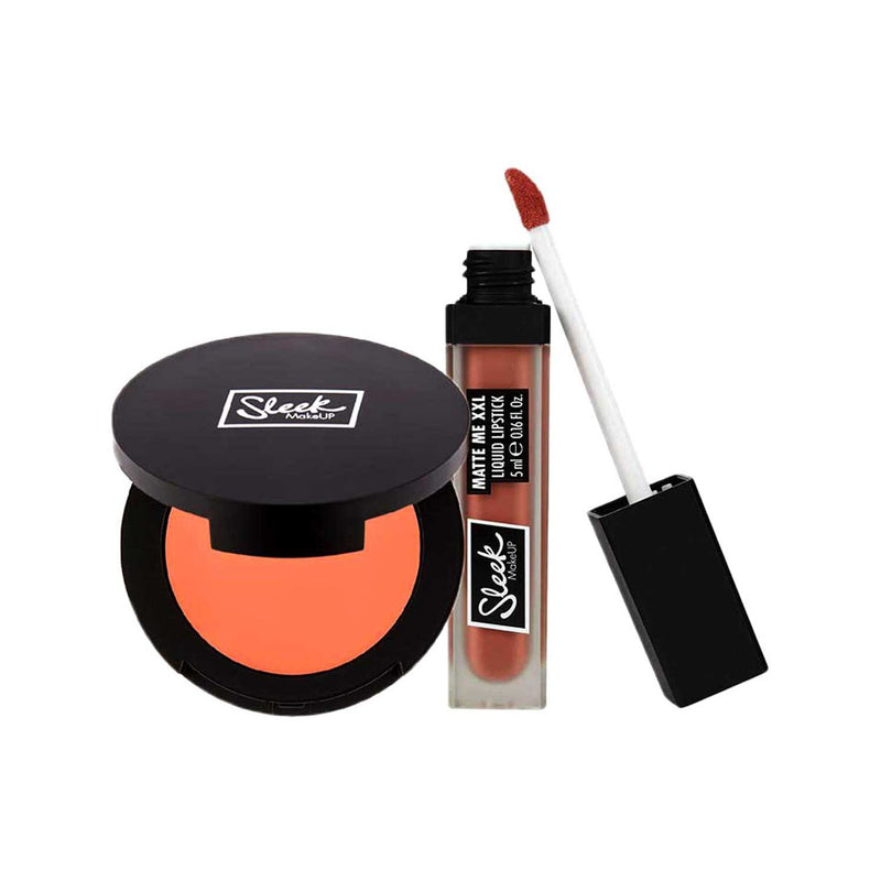 Sleek MakeUp Coral Blush Lip and Eye Tint Duo, imported from the UK