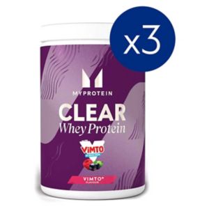 Boots MyProtein Clear Whey Vimto Drink Mix 3 x 251g Pack- Buy online at McGrocer