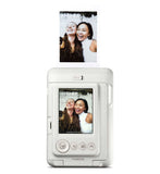 Instax hybrid instant camera Misty White (British brand)