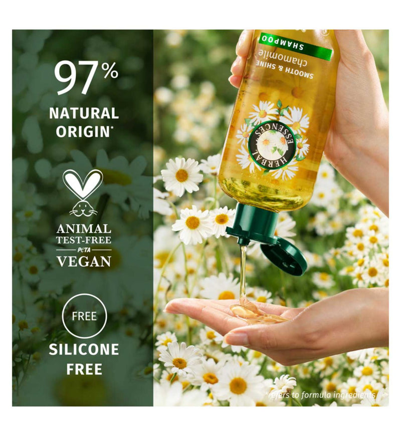 Herbal Essences Chamomile Smooth & Shine shampoo 350ml (British brand)