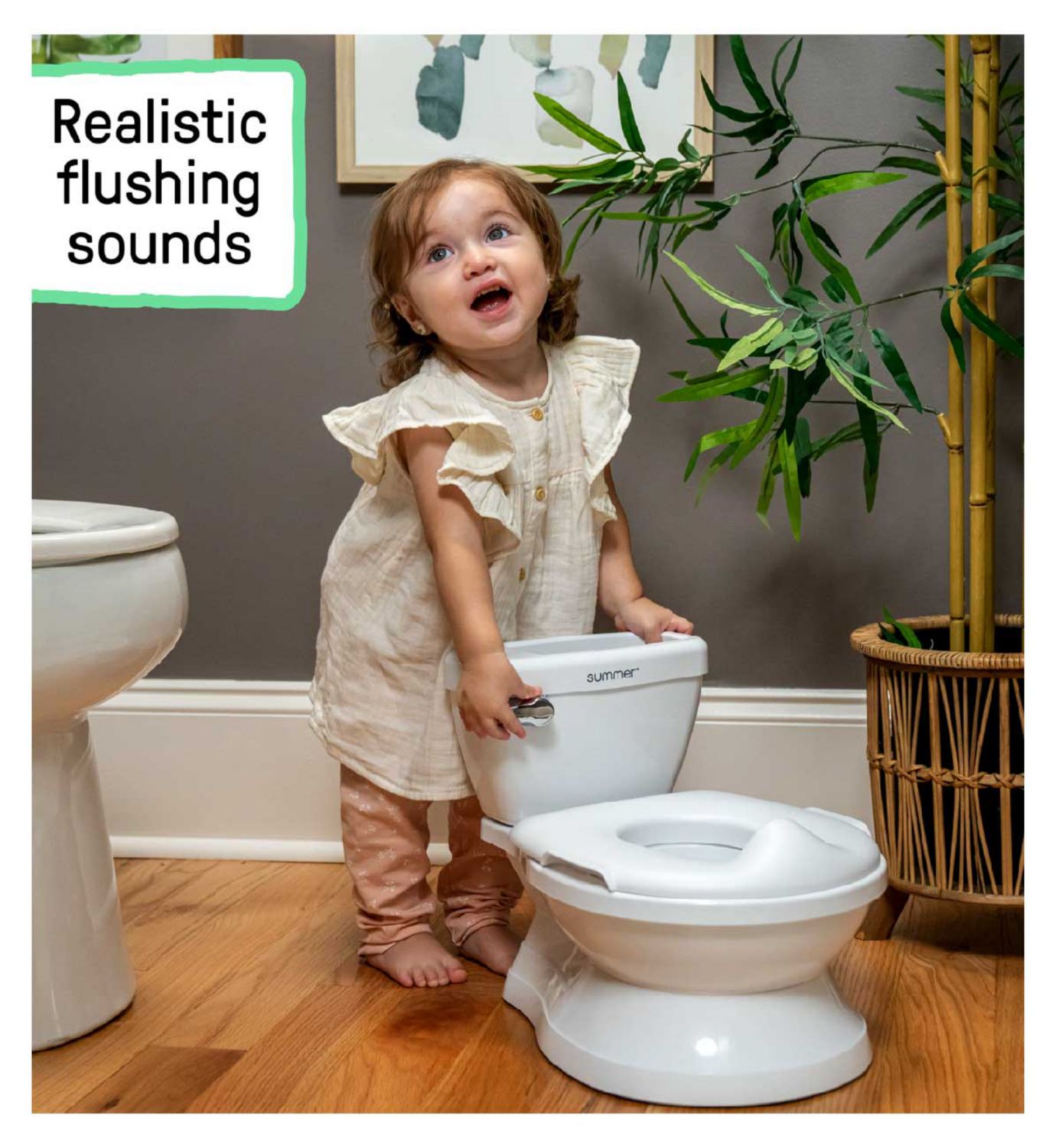 Ingenuity My Size Potty Pro toddler potty, imported from the UK